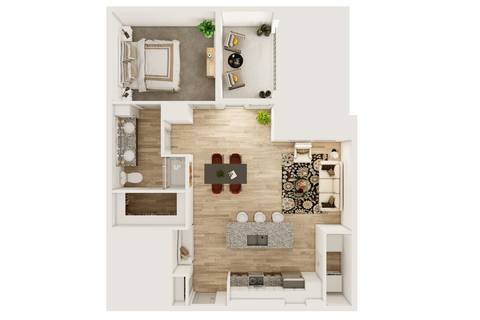 Floorplan A6S layout