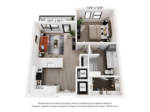 Floorplan A3 layout