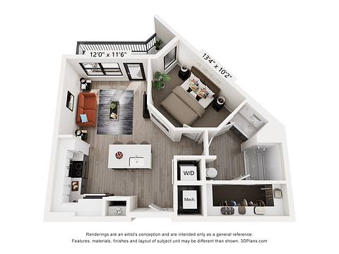 Floorplan A2 layout