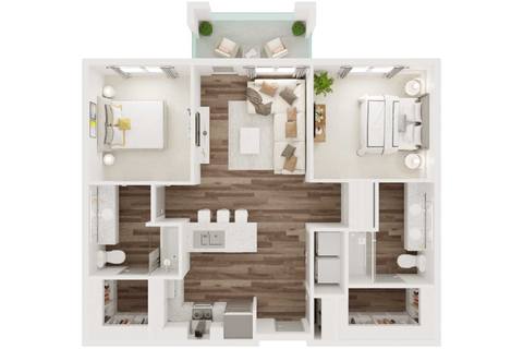 Floorplan B1 layout