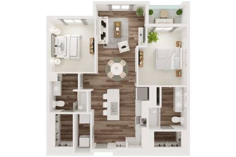 Floorplan B2 layout