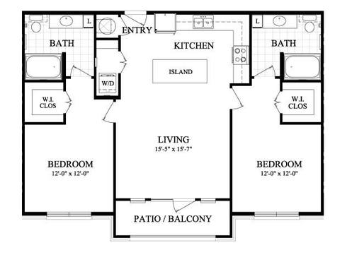 Floorplan B1 layout