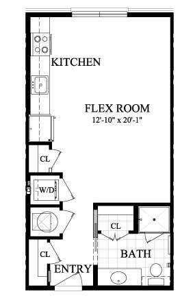 Floorplan A2 layout