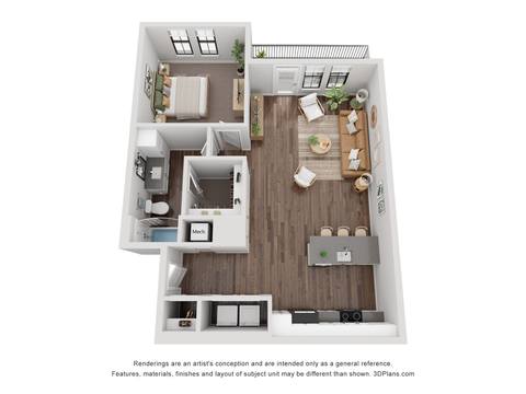 Floorplan A2 layout