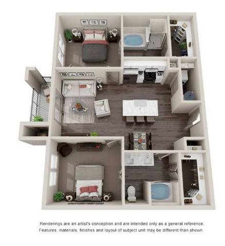 Floorplan B3 layout