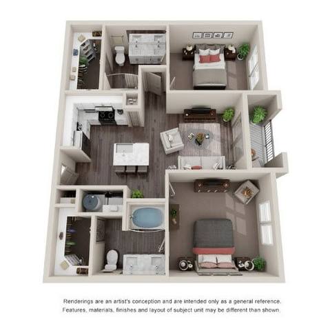 Floorplan B1 layout