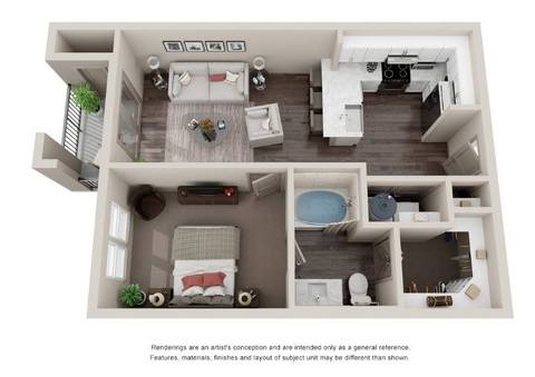 Floorplan A1 layout