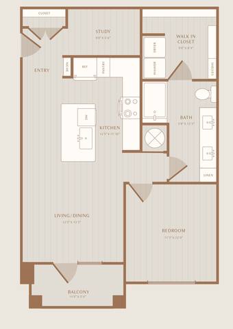 Floorplan A2 layout