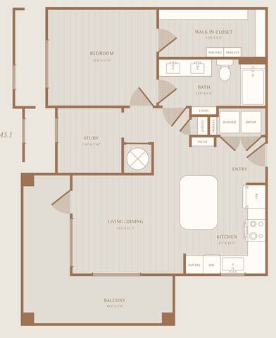 Floorplan A3 layout