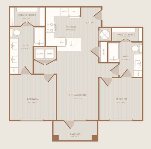 Floorplan B1 layout