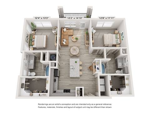 Floorplan B1 layout