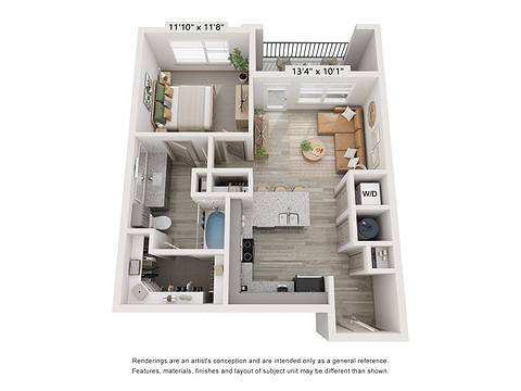 Floorplan A2 layout