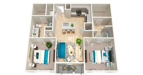 Floorplan B1 layout