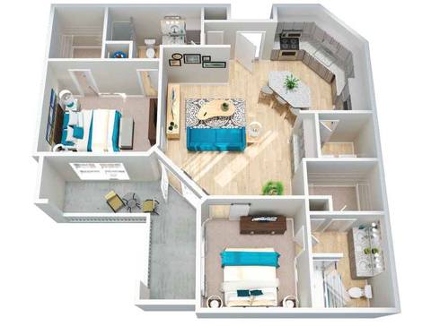 Floorplan B4 layout