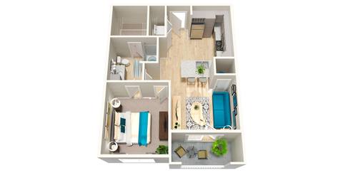 Floorplan A1 layout