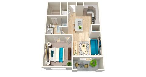 Floorplan A2 layout