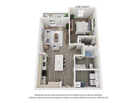 Floorplan A2 layout
