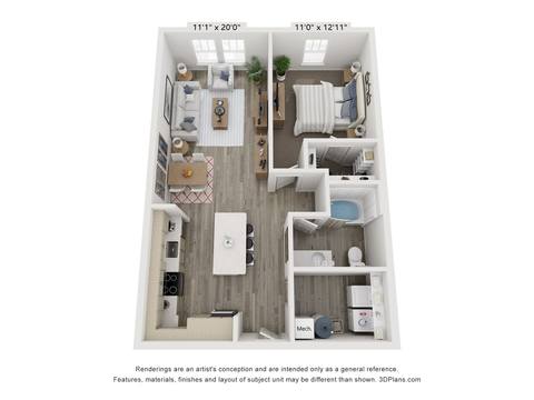 Floorplan A3 layout
