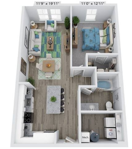 Floorplan A2 layout