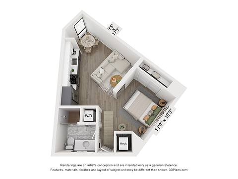Floorplan ST2 layout