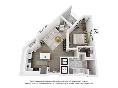 Floorplan A2 layout