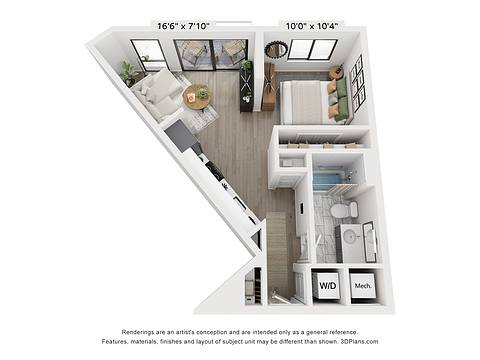 Floorplan ST3 layout