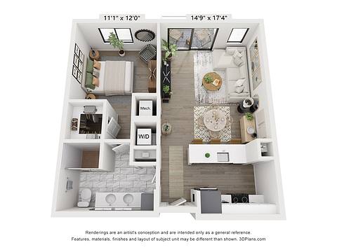 Floorplan A3 layout