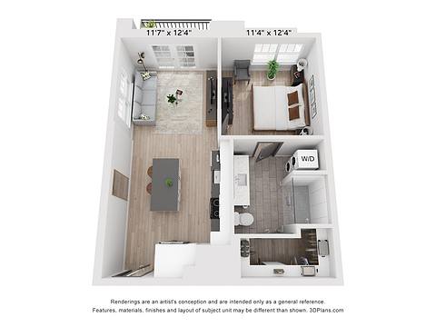 Floorplan A2 layout
