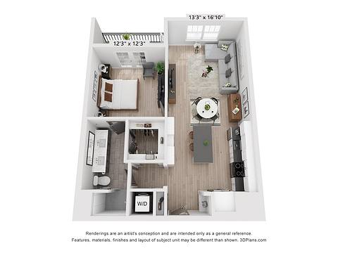 Floorplan A7 layout