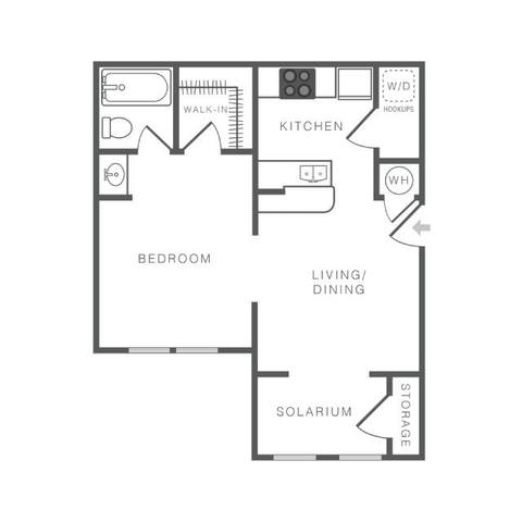 Floorplan A1s layout