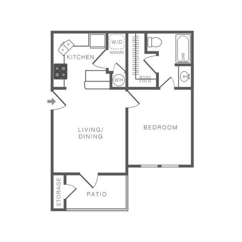 Floorplan A2 layout