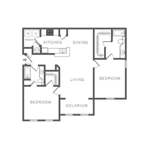 Floorplan B1s layout