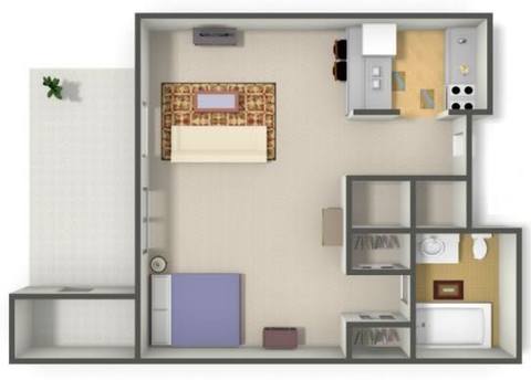 Floorplan S1 layout