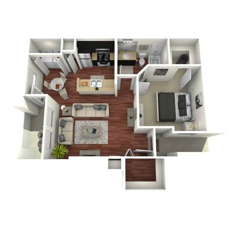 Floorplan A1 layout
