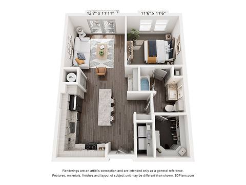 Floorplan A2 layout
