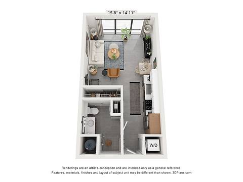 Floorplan S1 layout