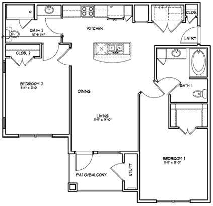 Floorplan Louie layout