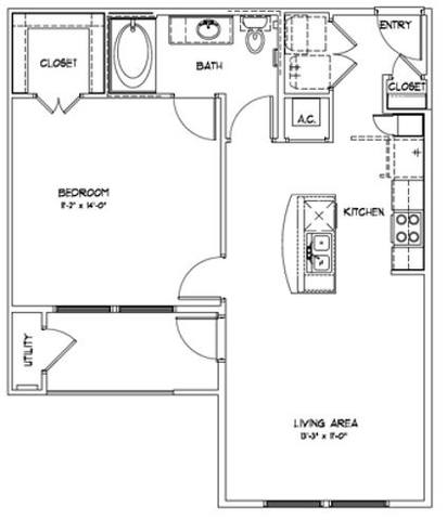 Floorplan Lexie layout