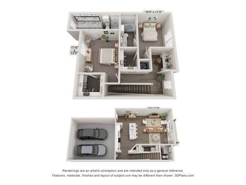 Floorplan TH-1 layout