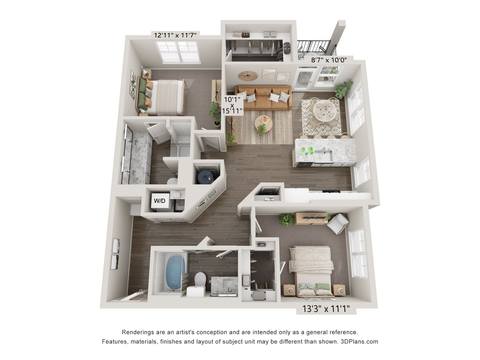 Floorplan B1 layout