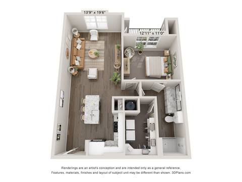 Floorplan A3B layout
