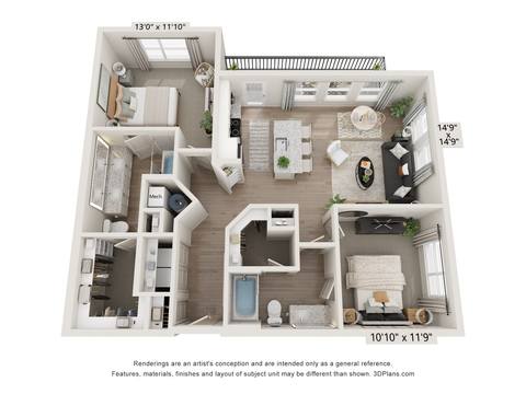 Floorplan B4 layout