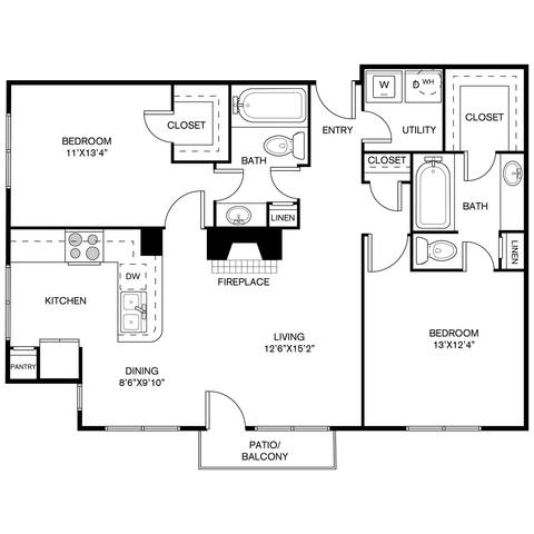 Floorplan B2 layout
