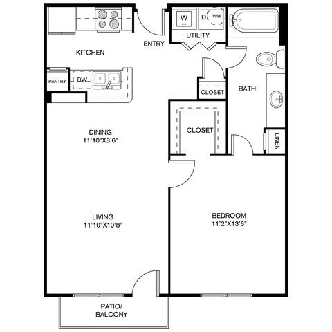 Floorplan A1 layout