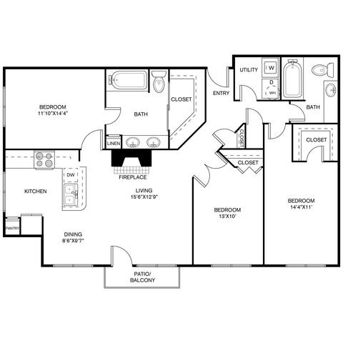 Floorplan C1 layout