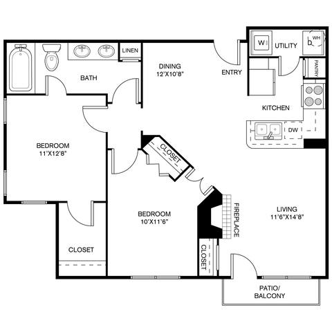 Floorplan B1 layout
