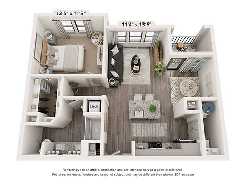 Floorplan A3 layout