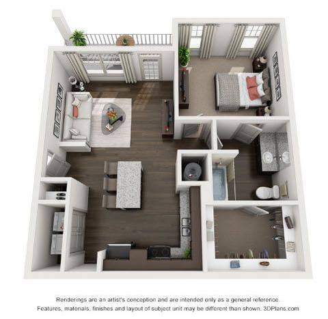 Floorplan Suburban layout