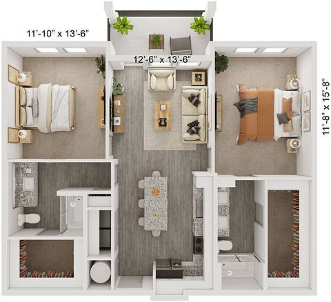 Floorplan B1 layout