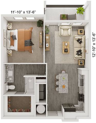 Floorplan A1 layout